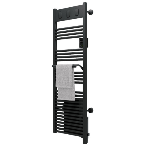 Sèche-serviettes électrique à inertie fluide Marapi 2 1750W SAUTER anthracite - SAUTER