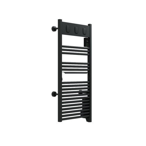 Sèche-serviettes électrique à inertie fluide Marapi 2 500W SAUTER anthracite - SAUTER