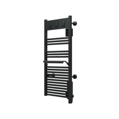 Sèche-serviettes électrique à inertie fluide Marapi 2 500W SAUTER anthracite - SAUTER