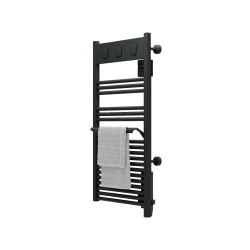Sèche-serviettes électrique à inertie fluide Marapi 2 500W SAUTER anthracite - SAUTER