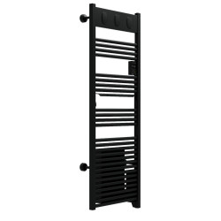 Sèche-serviettes électrique à inertie fluide Marapi 2 1750W SAUTER noir - SAUTER