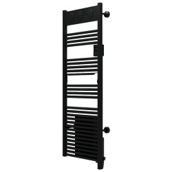 Sèche-serviettes électrique à inertie fluide Marapi 2 1750W SAUTER noir - SAUTER