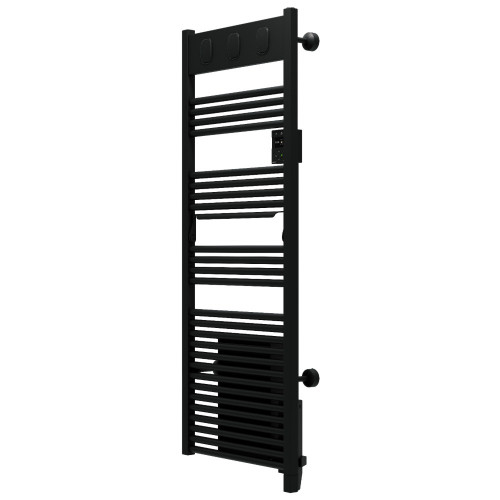 Sèche-serviettes électrique à inertie fluide Marapi 2 1750W SAUTER noir - SAUTER