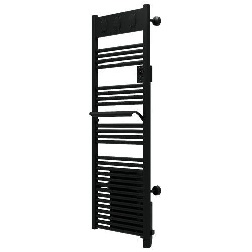 Sèche-serviettes électrique à inertie fluide Marapi 2 1750W SAUTER noir - SAUTER