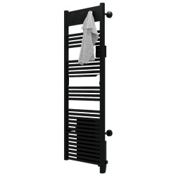 Sèche-serviettes électrique à inertie fluide Marapi 2 1750W SAUTER noir - SAUTER
