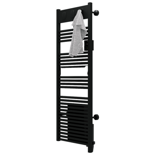 Sèche-serviettes électrique à inertie fluide Marapi 2 1750W SAUTER noir - SAUTER