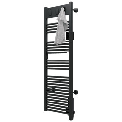 Sèche-serviettes électrique à inertie fluide Marapi 2 750W SAUTER anthracite - SAUTER