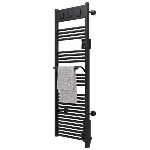 Sèche-serviettes électrique à inertie fluide Marapi 2 750W SAUTER anthracite - SAUTER