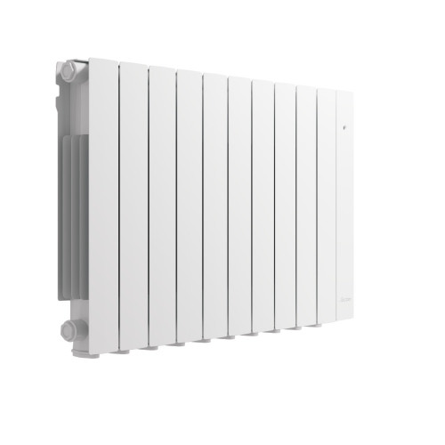 Radiateur électrique connecté à inertie fluide Orosi 2 1900W SAUTER blanc - SAUTER