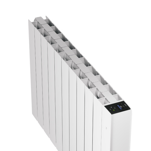 Radiateur électrique connecté à inertie fluide Orosi 2 1900W SAUTER blanc - SAUTER