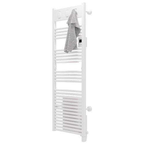 Sèche-serviettes électrique à inertie fluide Marapi 2 1750W SAUTER blanc - SAUTER
