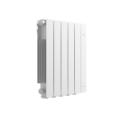 Radiateur électrique connecté à inertie fluide Orosi 2 1000W SAUTER blanc - SAUTER