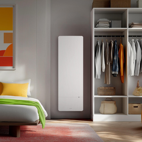 Radiateur électrique connecté à inertie sèche Kartala 1800W SAUTER vertical - SAUTER