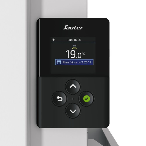 Radiateur électrique connecté à inertie sèche Kartala 1800W SAUTER vertical - SAUTER