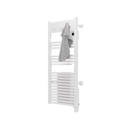 Sèche-serviettes électrique à inertie fluide Marapi 2 1500W SAUTER blanc - SAUTER
