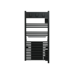 Sèche-serviettes électrique à inertie fluide Marapi 2 1500W SAUTER anthracite