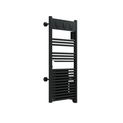 Sèche-serviettes électrique à inertie fluide Marapi 2 1500W SAUTER anthracite - SAUTER