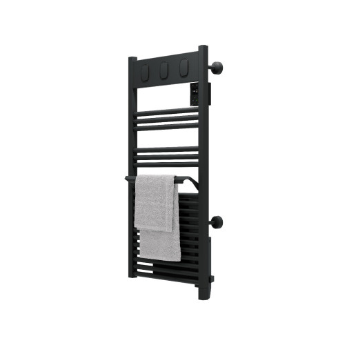 Sèche-serviettes électrique à inertie fluide Marapi 2 1500W SAUTER anthracite - SAUTER