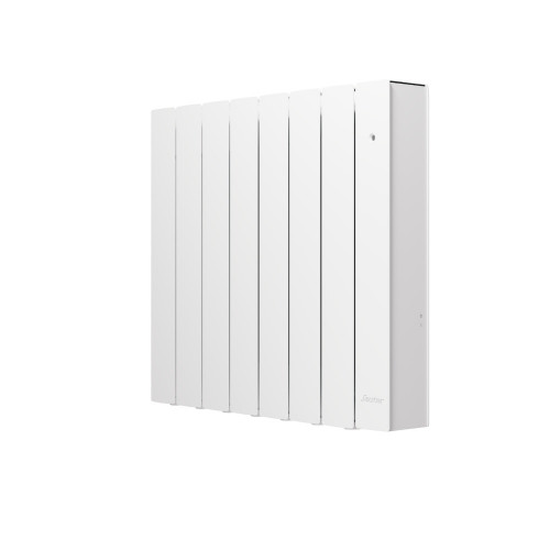 Radiateur électrique connecté à inertie fluide Orosi 2 1400W SAUTER blanc - SAUTER