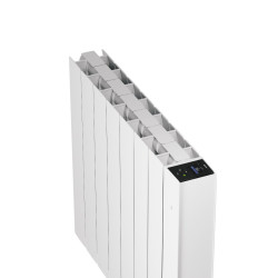 Radiateur électrique connecté à inertie fluide Orosi 2 1400W SAUTER blanc - SAUTER