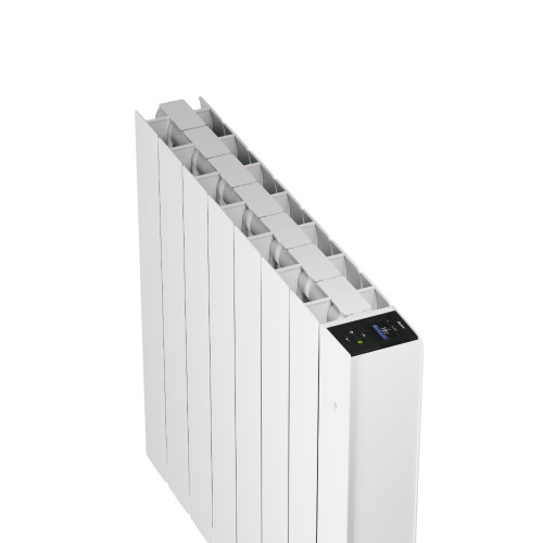 Radiateur électrique connecté à inertie fluide Orosi 2 1400W SAUTER blanc - SAUTER