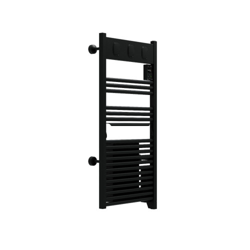 Sèche-serviettes électrique à inertie fluide Marapi 2 1500W SAUTER noir - SAUTER