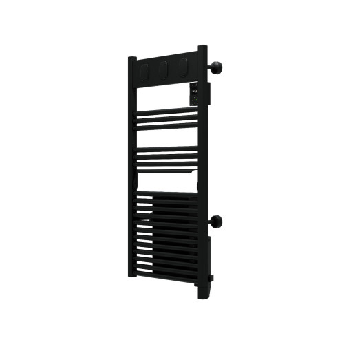 Sèche-serviettes électrique à inertie fluide Marapi 2 1500W SAUTER noir - SAUTER