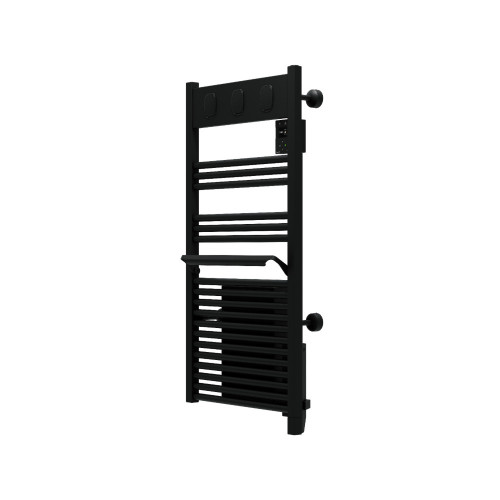 Sèche-serviettes électrique à inertie fluide Marapi 2 1500W SAUTER noir - SAUTER
