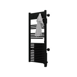 Sèche-serviettes électrique à inertie fluide Marapi 2 1500W SAUTER noir - SAUTER
