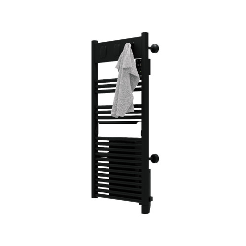 Sèche-serviettes électrique à inertie fluide Marapi 2 1500W SAUTER noir - SAUTER