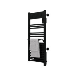 Sèche-serviettes électrique à inertie fluide Marapi 2 1500W SAUTER noir - SAUTER