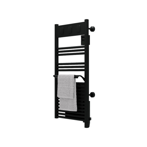 Sèche-serviettes électrique à inertie fluide Marapi 2 1500W SAUTER noir - SAUTER