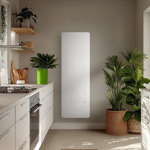 Radiateur électrique connecté à inertie sèche Kartala 1500W SAUTER vertical - SAUTER
