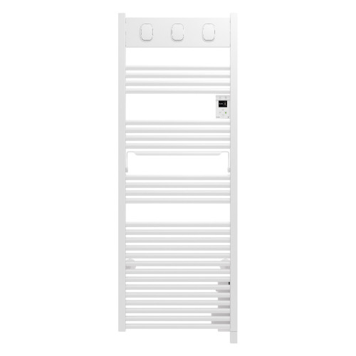Sèche-serviettes électrique à inertie fluide Marapi 2 750W SAUTER blanc - SAUTER