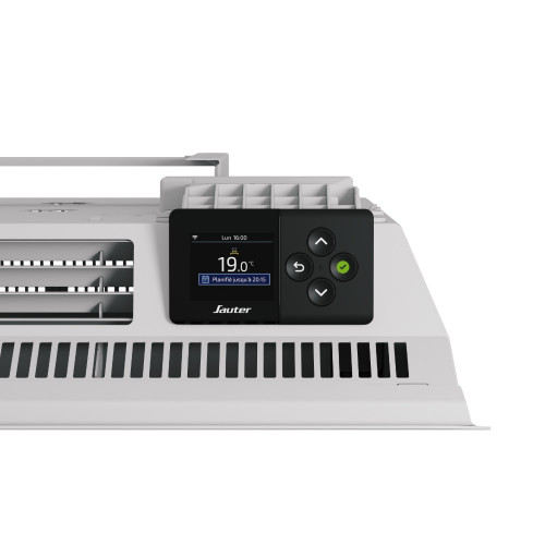 Radiateur électrique connecté à inertie sèche Kartala 1500W SAUTER horizontal - SAUTER