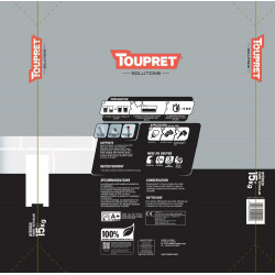 Plâtre Toupret De Paris 15 Kg En Poudre, Pour Mur / Plafond Intérieur - Toupret