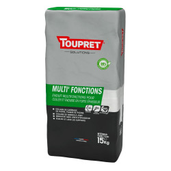 Enduit colle en pâte 5 kg de marque Toupret, référence: B10006000
