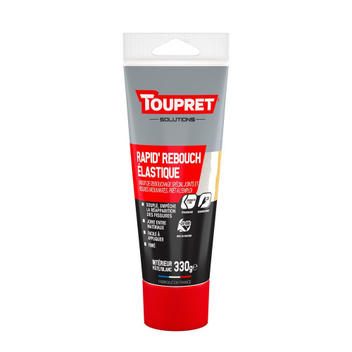 Enduit de rebouchage en pate elastique TOUPRET 300 gr - Toupret