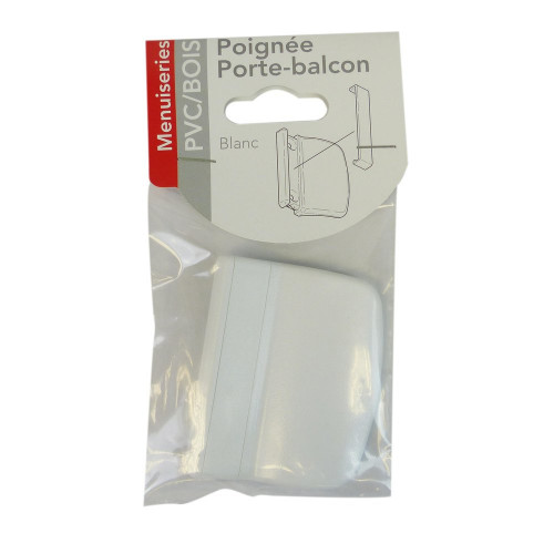 POIGNEE DE TIRAGE POUR PORTE PVC BRILLANT 70X55X10MM - Sans marque