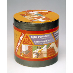 Bande Adhésive D'Étanchéité Sika Multiseal L.10 X L.0.15 M 1157 G/M² de marque SIKA, référence: B10007400