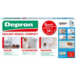 Carton De 7 Plaques Mur Depron L.1000 X L.1000 X Ep.9 Mm de marque DEPRON, référence: B10008100