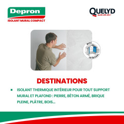 Carton De 7 Plaques Mur Depron L.1000 X L.1000 X Ep.9 Mm - DEPRON