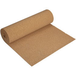 Rouleau isolant liège mur/sol, l.1 x L.15 m x Ep.4 mm - SDL
