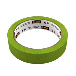 Ruban de masquage SCOTCH l.24 mm x L.41 m surfaces rugueuses - SCOTCH