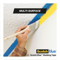 Ruban de masquage SCOTCH Finitions parfaites l.24 mm x L.41 m multisurface - SCOTCH