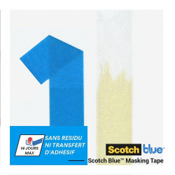 Ruban de masquage SCOTCH Finitions parfaites l.24 mm x L.41 m multisurface - SCOTCH