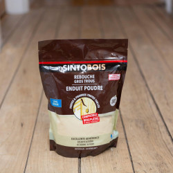 Enduit en poudre Gros trous SINTO bois clair 1 kg - SINTO