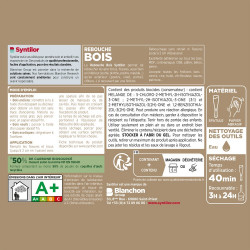 Enduit de rebouchage en pâte Biosourcé SYNTILOR naturel 2 kg - SYNTILOR