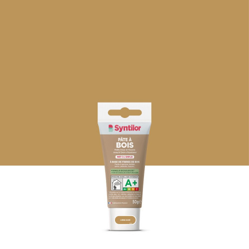 Pâte à bois Biosourcé SYNTILOR chêne doré 50 g - SYNTILOR