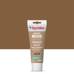 Mastic Biosourcé SYNTILOR bois foncé 400 g de marque SYNTILOR, référence: B10010700
